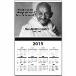 Loyalty to Cause: Gandhi Calendar Print