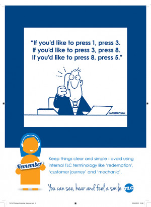 Customer Service Posters by Randy Glasbergen