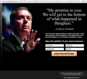 GOP’s Lindsey Graham promises partial govt. shutdown over Benghazi
