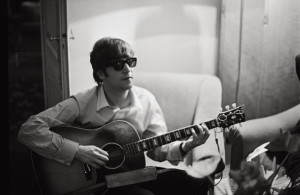 John Lennon would have turned 73 yesterday , and while I was scrolling ...