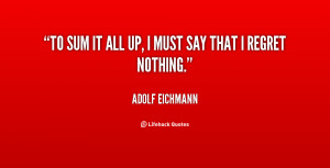 adolf eichmann quotes
