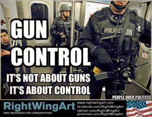 Gun control: It's the police state stupid!