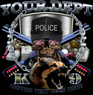 Police K-9 Law Enforcement Shirt