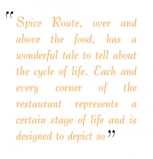 Whether you love mangoes or not, the new summer menu at Spice Route ...