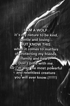 Lone Wolf Sayings Wolf quote. true :3