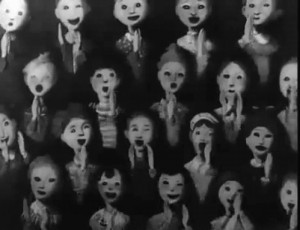 applause, audience, black and white, creepy, dark, disturbing, twisted ...