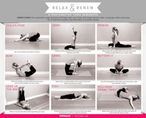 Relaxing Yoga Sequence - Mia Note: I just did this and I feel ...