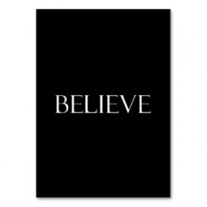 Believe Quotes Inspirational Faith Quote Business Cards