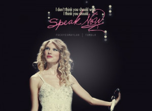 speak now.