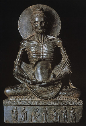 Buddha as an Ascetic, Gandhara