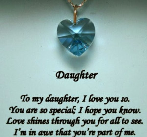 daughter poems from a mother