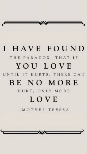Mother Teresa Quotes - Best Inspirational Motherhood Quotes Pictures