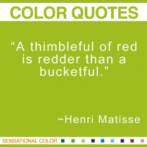 Henri Matisse Quote