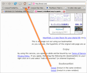 ... drop it to your Mozilla Firefox bookmark toolbar. Very simple indeed