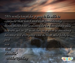 It?s really tough for a guy to