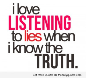 Lying Quotes And Sayings