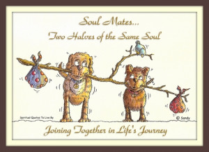 soul mates two halves of the same soul joining together in life s ...