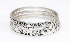 Engraved Bangles or Bracelets from AED 39 (Up to 85% Off)