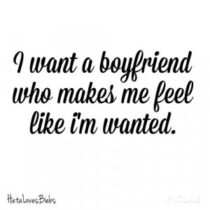 want a boyfriend
