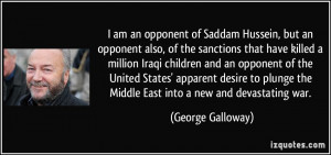 Saddam Hussein Quotes