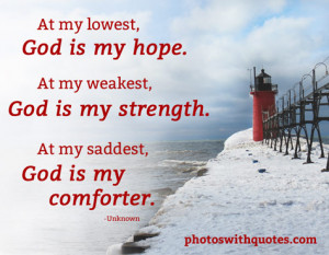 god quote view larger see all god quotes at my lowest god is my hope ...