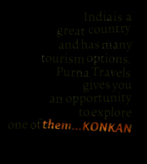 Quotes Picture: india is a great country and has many tourism options ...