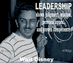 walt disney leadership quote