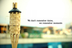 We remember memories