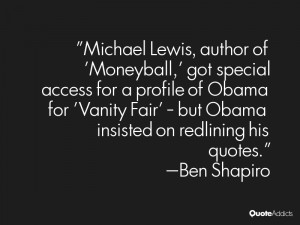 Michael Lewis, author of 'Moneyball,' got special access for a profile ...