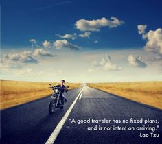 Bikers are good travelers. #motorcycle #bikerquotes #chopperexchange # ...