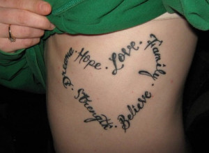 Love Quotes Tattoo Ideas for Girls (3)