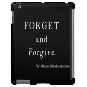 Forget and Forgive Personalized Shakespeare Quote