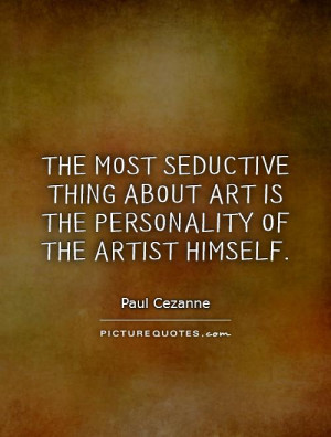 Art Quotes Paul Cezanne Quotes