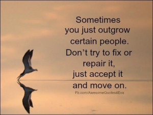 Dont try to fix other.... move on!