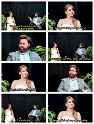 Jennifer, you played in a movie called 'The Hunger Games