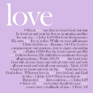 Religious Quotes About Love From The Bible #1