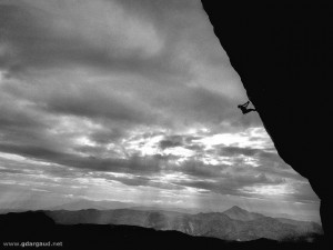 In climbing you are always faced with new problems in which you must ...