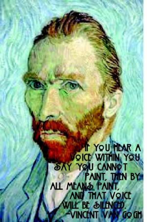 Van Gogh Art Quote