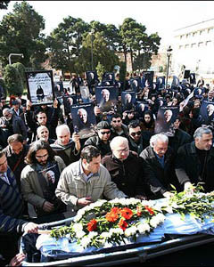 simin daneshvar funeral 13