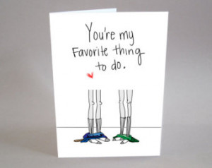 Funny Anniversary Day Card. Sexy. F or Man, Woman, Him, Her, Husband ...