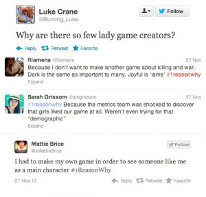 1ReasonWhy: sexism, the future, and videogame culture