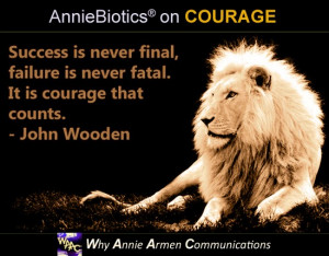 20 Quotes on COURAGE in Business and in Life!