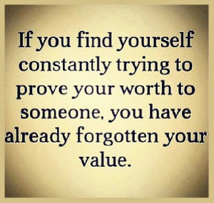 Your Value (words, quotes)