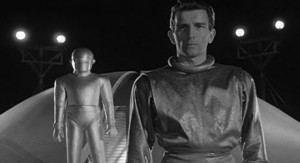 The Day the Earth Stood Still - Klaatu warns earth to change or die.