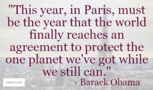 Obama calls world leaders for Paris climate change deal