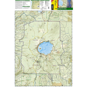 crater lake national park trail map