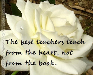Teachers Teach From Heart Happy Day