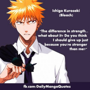Bleach Quotes Ichigo Wise words ichigo #bleach