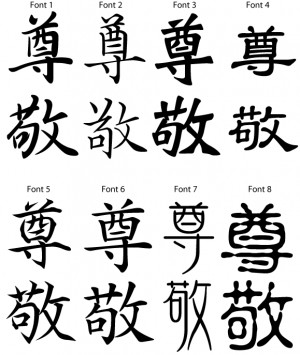 Chinese-Letters-Kanji-Respect-Tattoo-Of-Chinese-Letters-Kanji-Respect ...