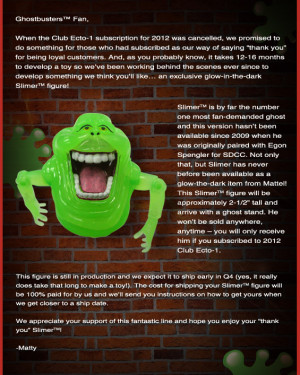 Ghostbusters Slimer Quotes